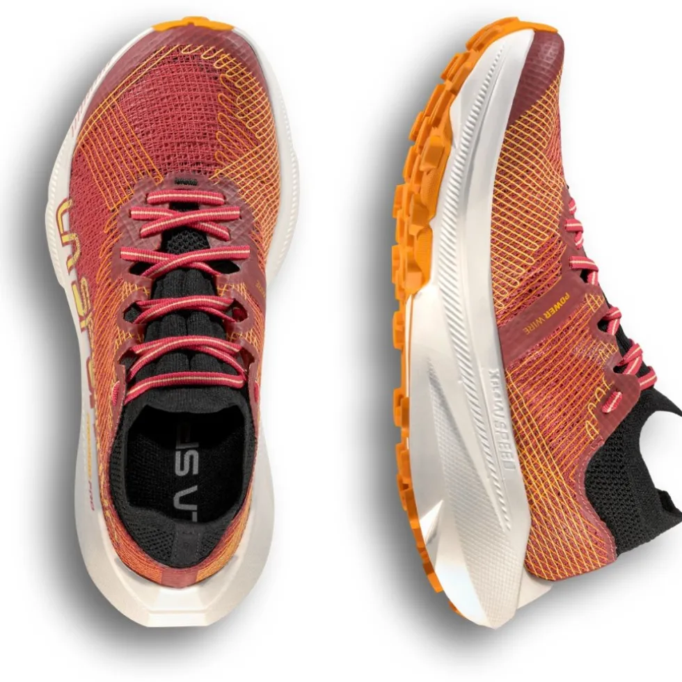 La Sportiva Prodigio Pro Hardloopschoenen Dames - Mineral Red/Banana