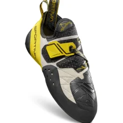 La Sportiva Solution Klimschoenen Heren - Wit/Geel