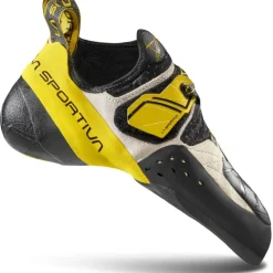 La Sportiva Solution Klimschoenen Heren - Wit/Geel
