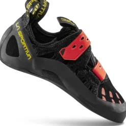 La Sportiva Tarantula II Klimschoenen Heren - Black/Poppy