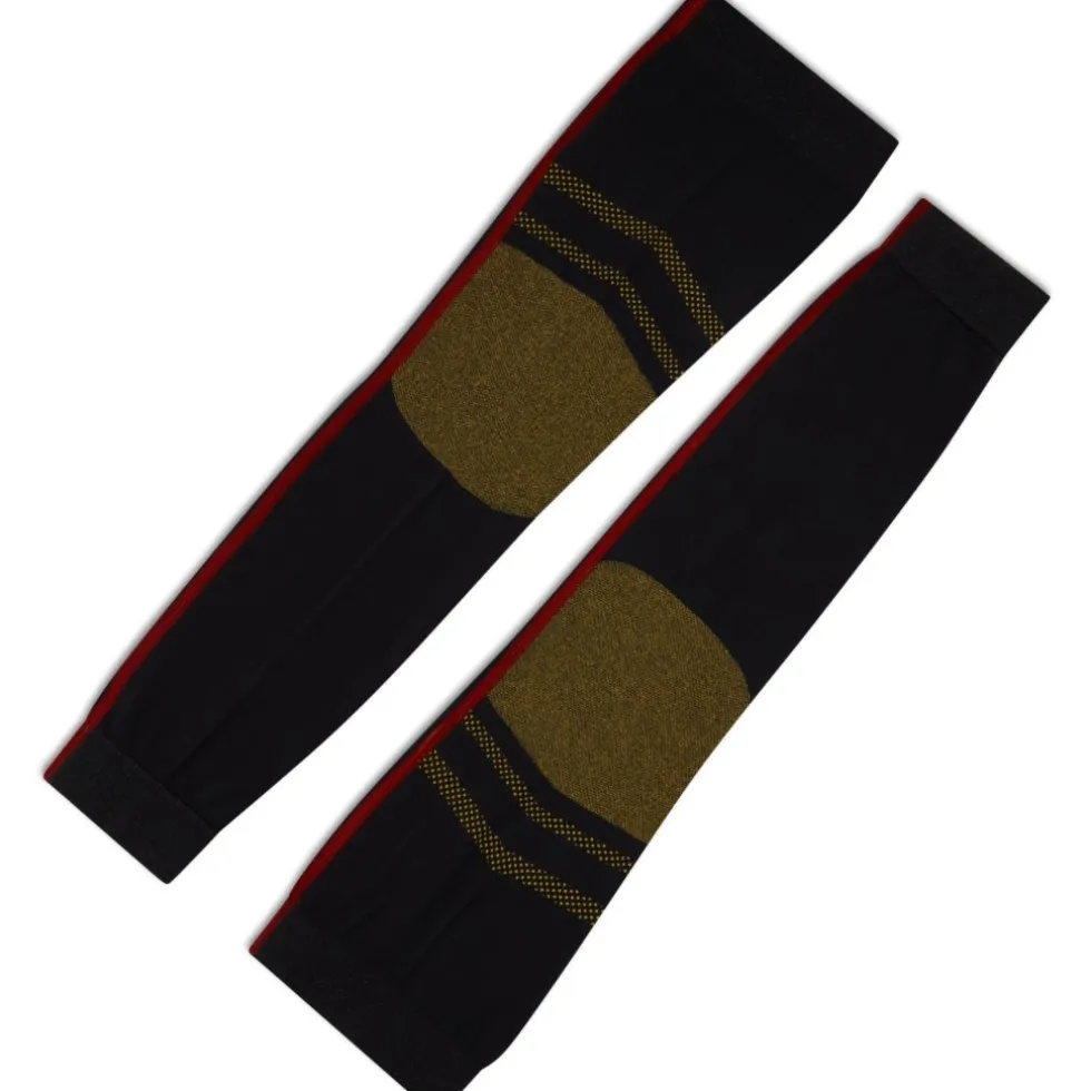 La Sportiva Trace Armwarmers - Zwart/Geel ZZRA005
