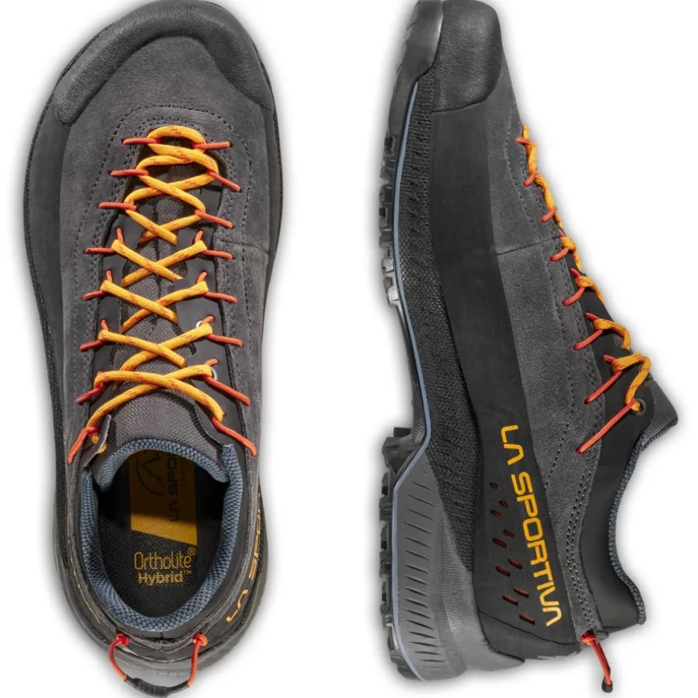La Sportiva TX4 Evo Approachschoenen Heren - Carbon/Papaya