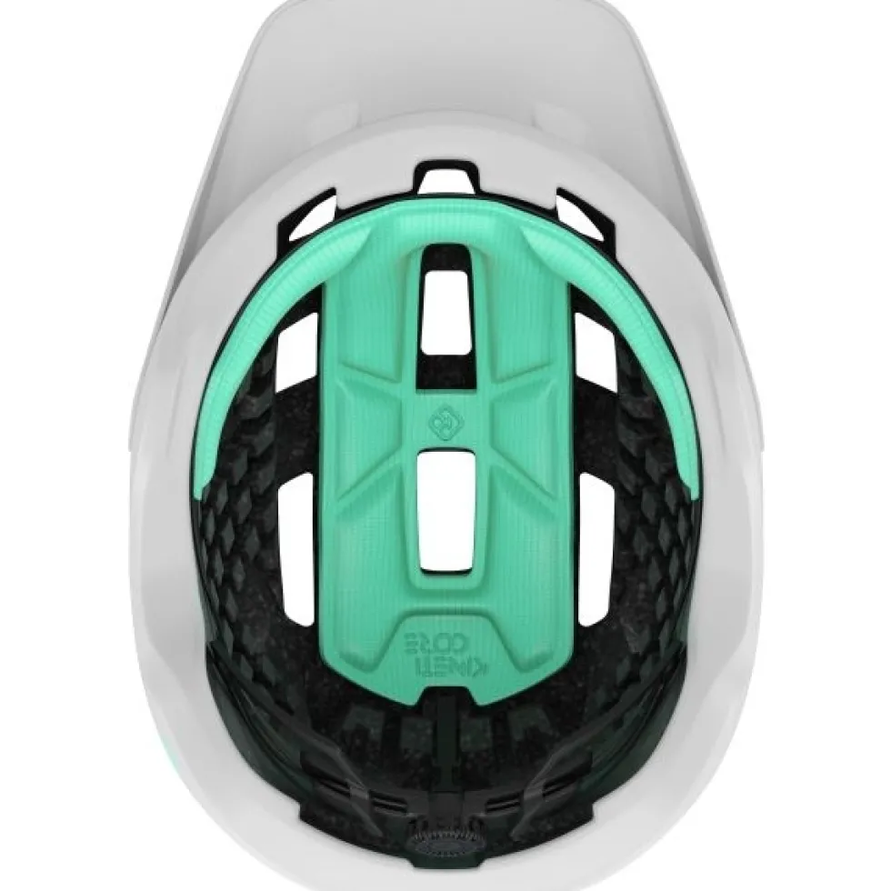 Lazer Coyote KinetiCore MTB-Helm - matte full white