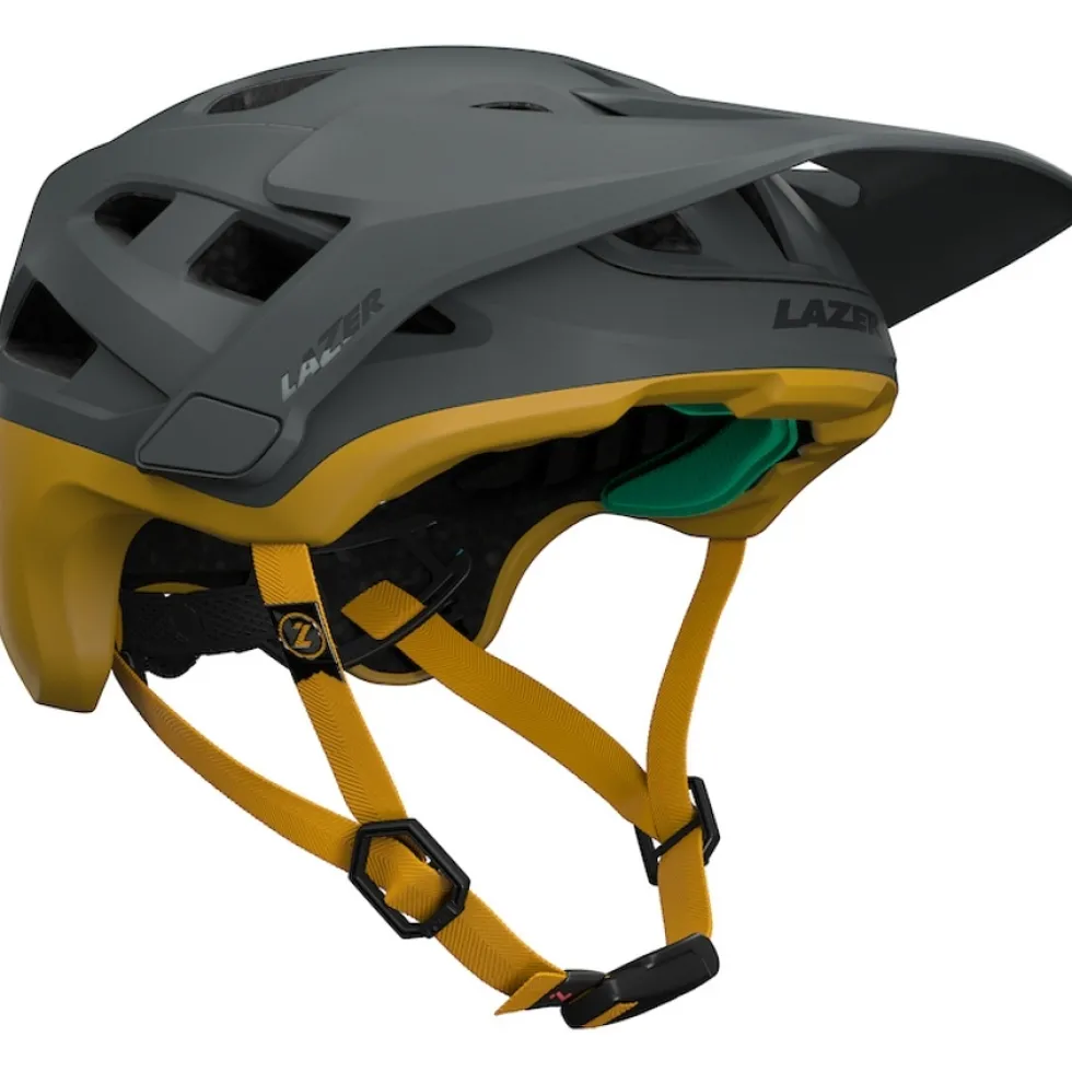 Lazer Jackal KinetiCore MTB Helm - matte grey autumn