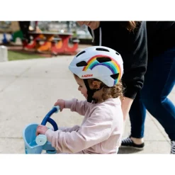 Lazer Pnut KinetiCore 2.0 Fietshelm Kinder - rainbow