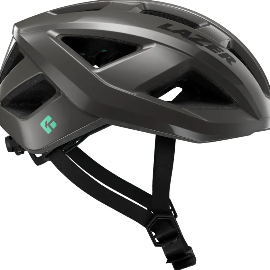Racefietshelmen < Lazer Tonic KinetiCore Fiethe - titaniu