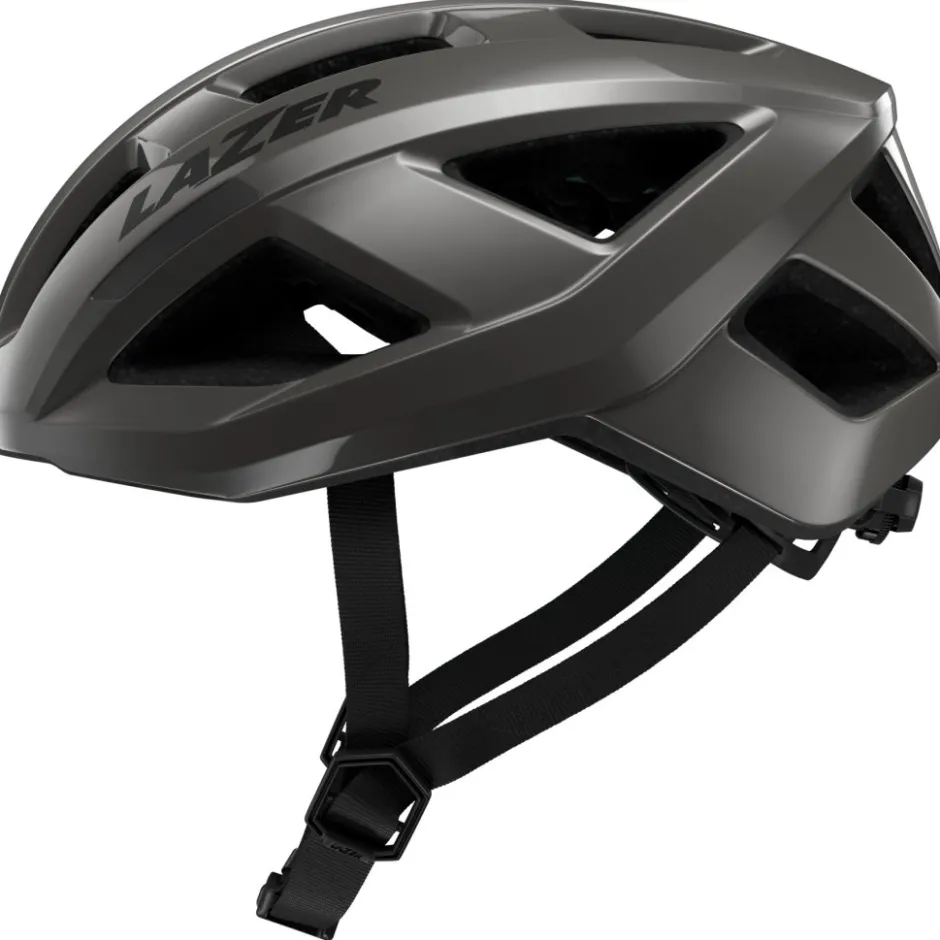Racefietshelmen < Lazer Tonic KinetiCore Fiethe - titaniu