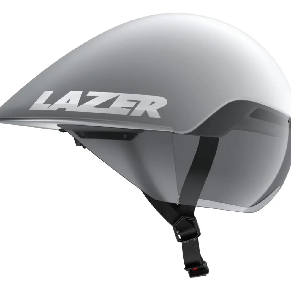 Lazer Volante KinetiCore Tijdrithelm - matte white silver
