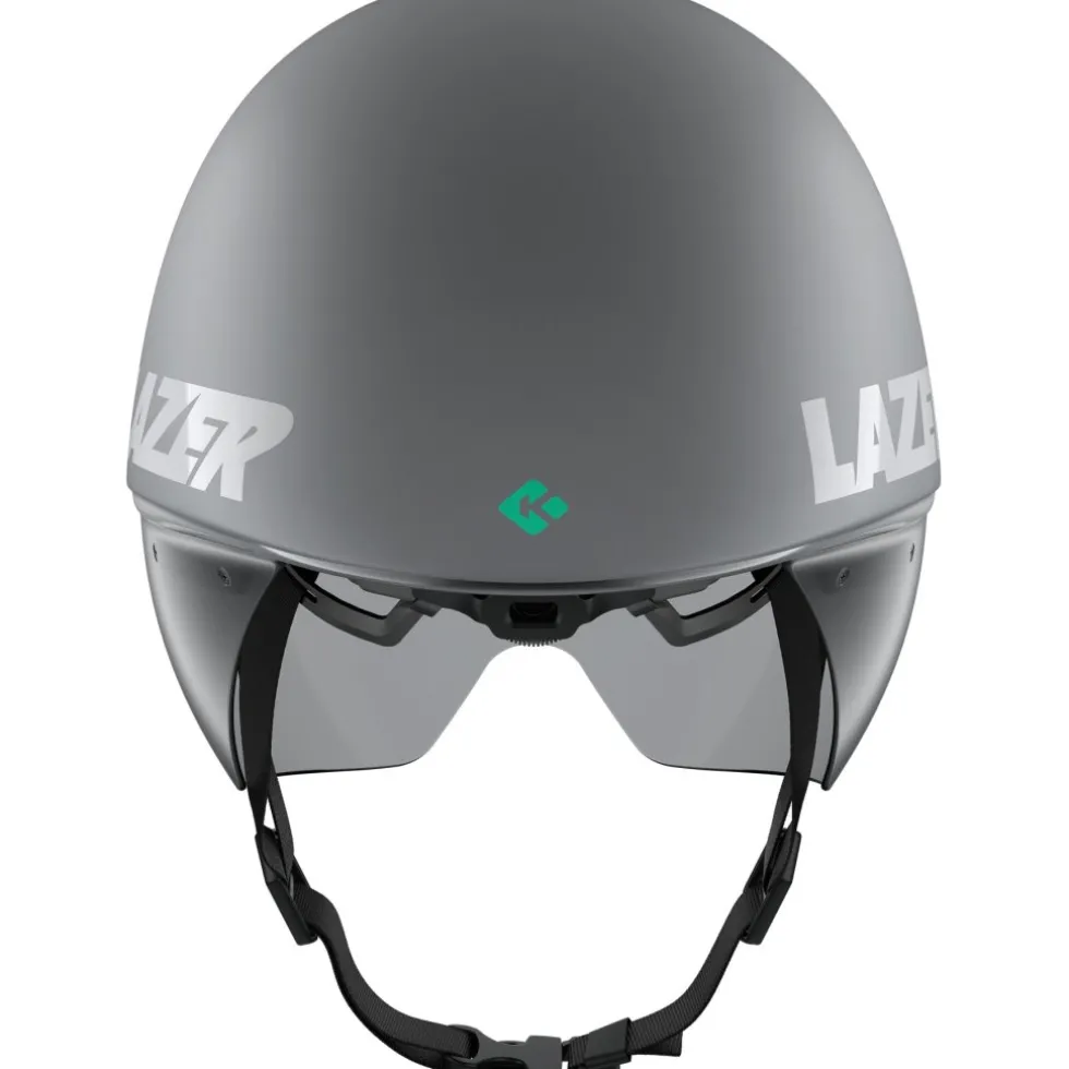 Lazer Volante KinetiCore Tijdrithelm - matte white silver