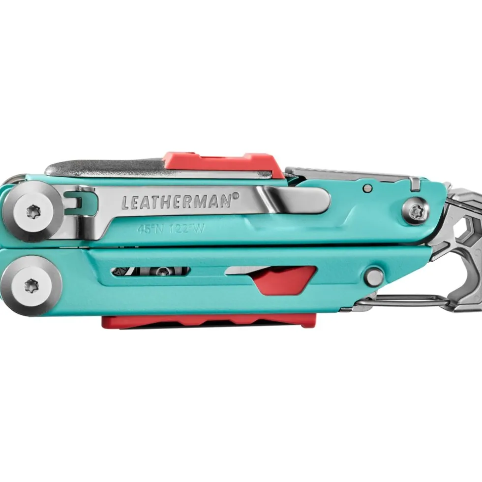 Leatherman Signal Multitool - Aqua / Stainless