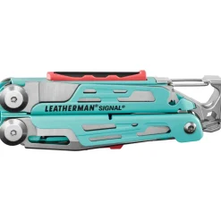 Leatherman Signal Multitool - Aqua / Stainless