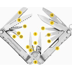 Leatherman Rebar Multitool - Heathered Cranberry