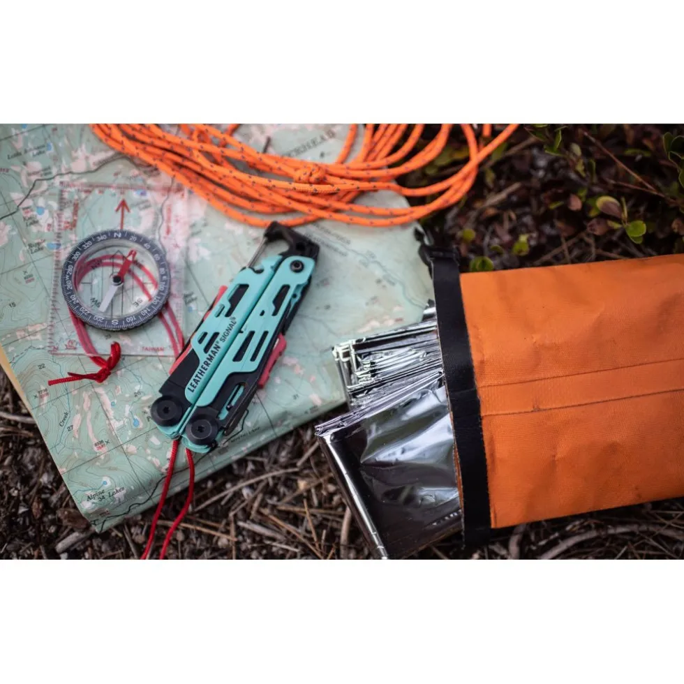Leatherman Signal Multitool - Green Topo