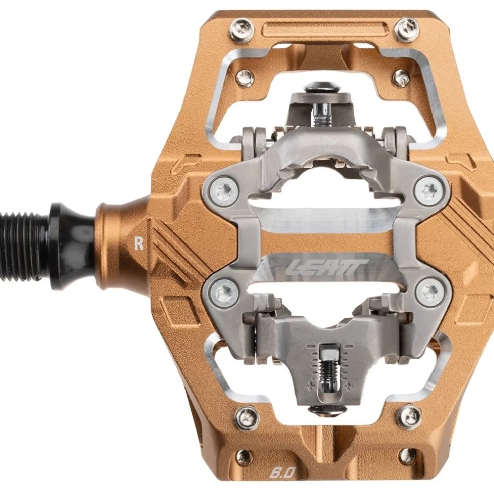 Leatt AllMtn 6.0 Clip-In Klikpedalen - frost bronze