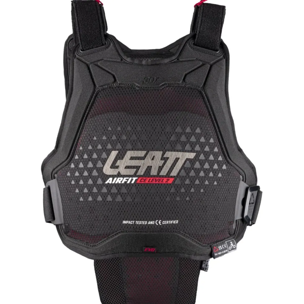 Leatt 3DF AirFit Evo Borstbeschermer Heren - zwart