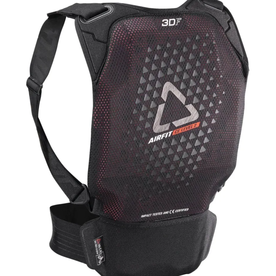 Rugbeschermers < Leatt 3DF AirFit EVO Rugprotector - zwart