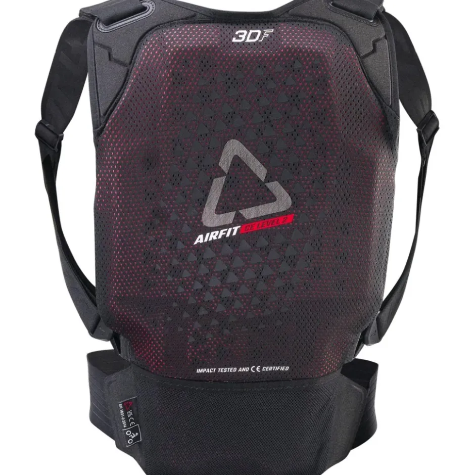 Rugbeschermers < Leatt 3DF AirFit EVO Rugprotector - zwart