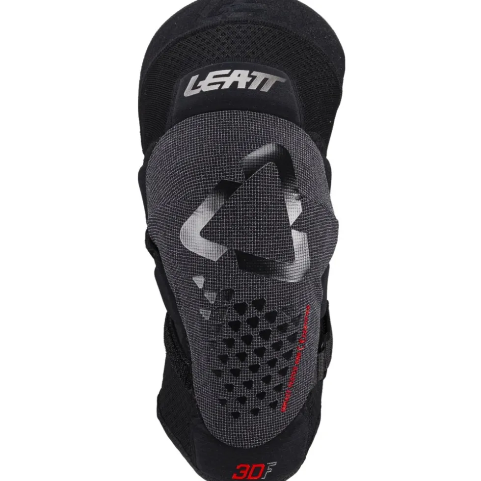 Leatt 3DF 5.0 Evo Junior Kniebeschermers Kinderen - zwart