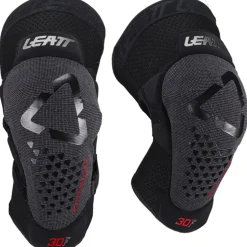 Leatt 3DF 5.0 Evo Junior Kniebeschermers Kinderen - zwart