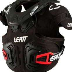 Beschermers Kinderen|Borstbeschermers < Leatt Fusion 2.0 Nekbeschermer / Bovenlichaam Protector Kinderen - black