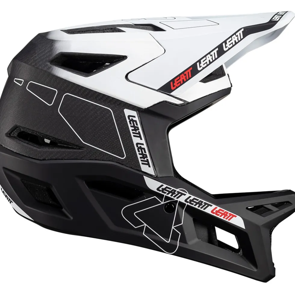 Leatt Gravity 6.0 Carbon MTB Helm - white