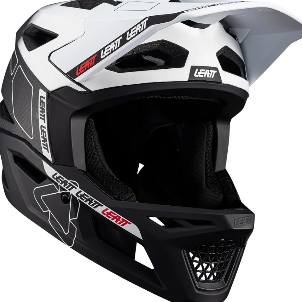 Leatt Gravity 6.0 Carbon MTB Helm - white