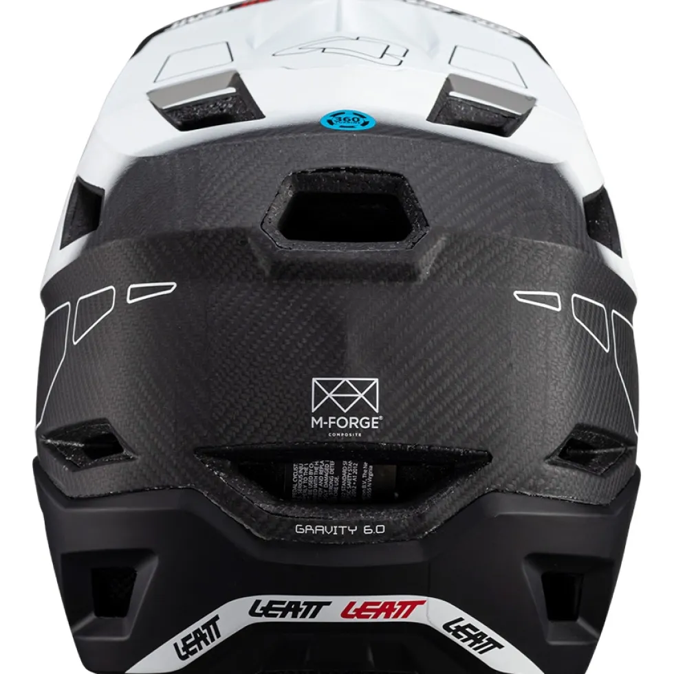 Leatt Gravity 6.0 Carbon MTB Helm - white