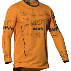 Leatt Gravity 3.0 Junior MTB shirt lange mouwen kinderen - lager yellow
