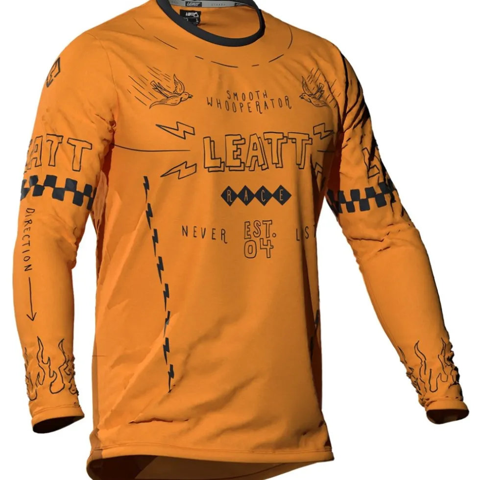 Leatt Gravity 3.0 Junior MTB shirt lange mouwen kinderen - lager yellow