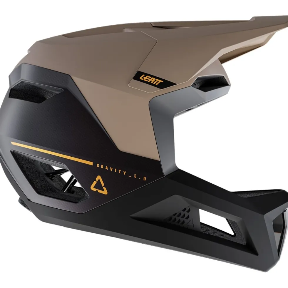 Leatt Gravity 5.0 MTB-helm - bruin