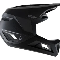 Downhill Helmen < Leatt Gravity 5.0 TB-he - zwart