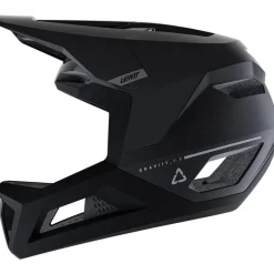 Downhill Helmen < Leatt Gravity 5.0 TB-he - zwart