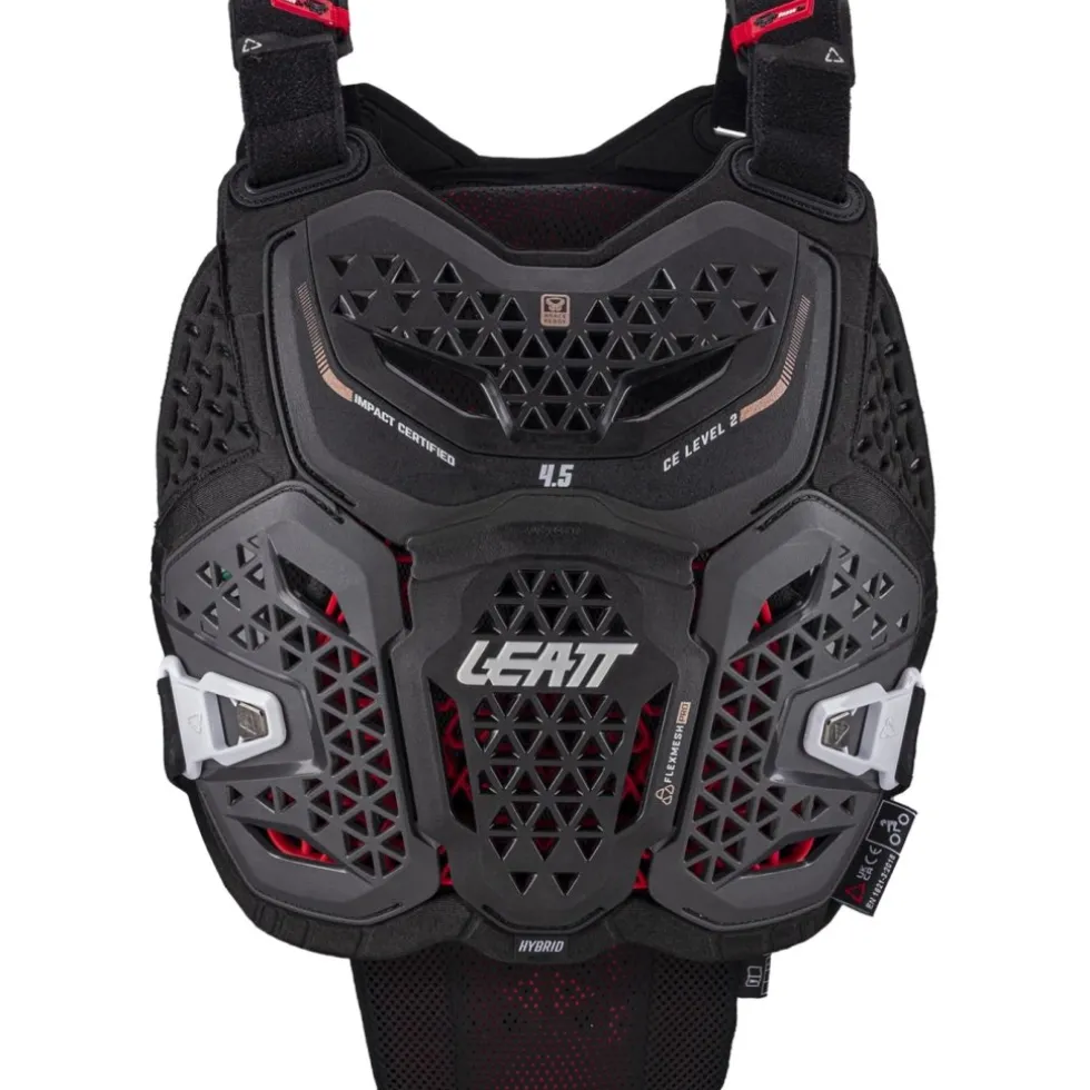 Leatt 4.5 Hybrid Borstbeschermer Dames - zwart