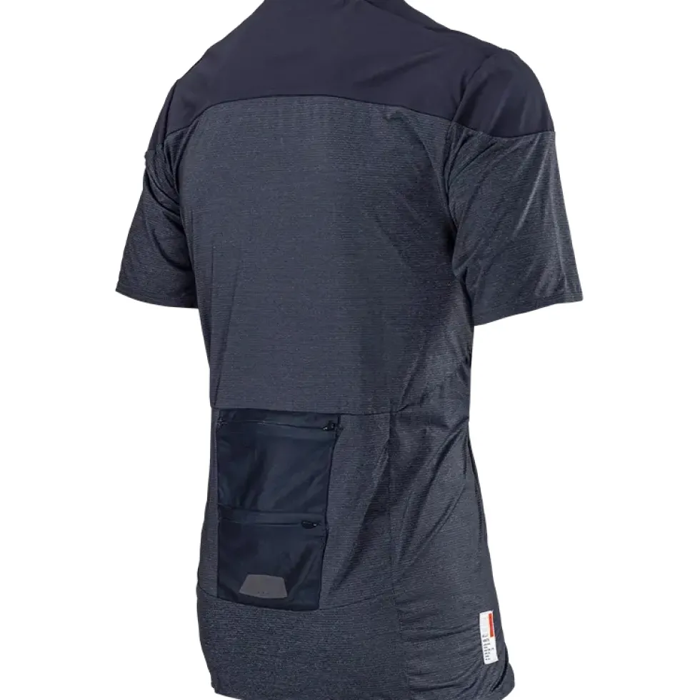 Leatt MTB All Mountain 3.0 Shirt met Korte Mouwen Heren - zwart