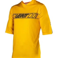 Shirts Kinderen < Leatt MTB Enduro 3.0 hirt met 3/4-Mouwen Kinderen - gold