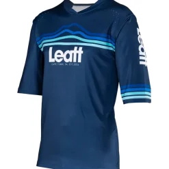 Leatt MTB Enduro 3.0 Shirt met 3/4-Mouwen Kinderen - denim