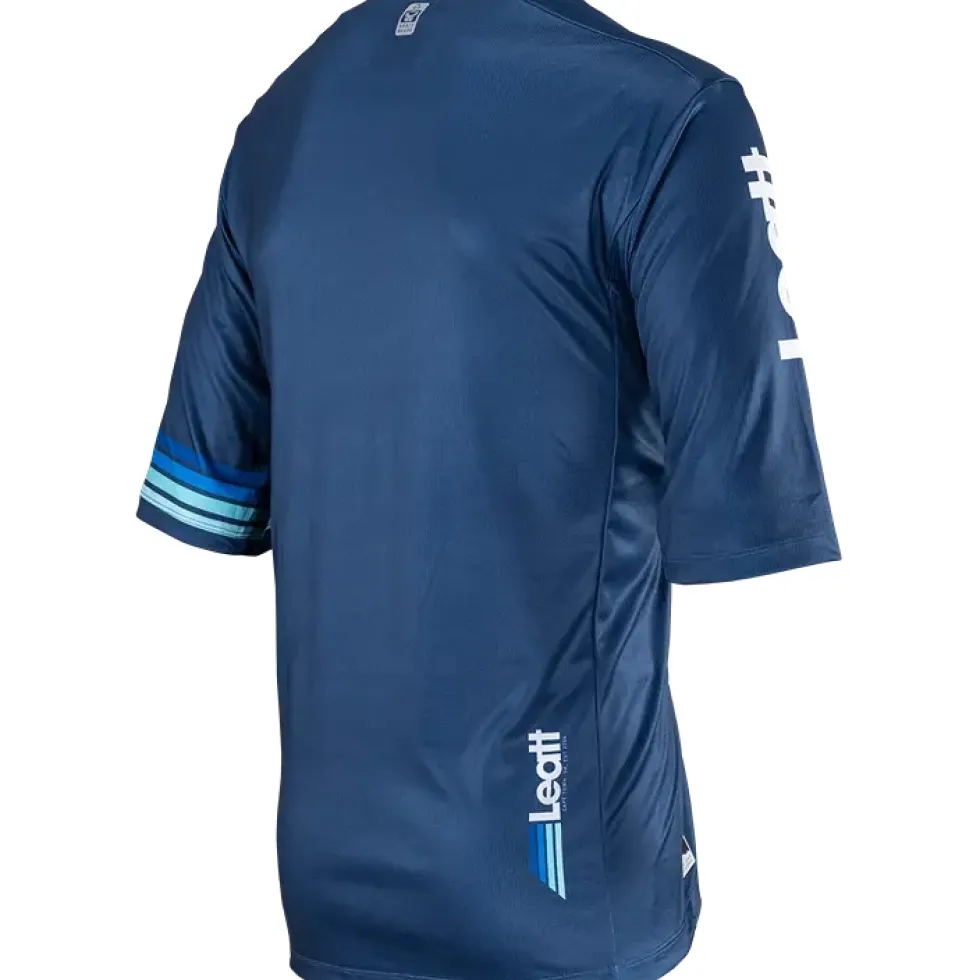 Leatt MTB Enduro 3.0 Shirt met 3/4-Mouwen Kinderen - denim