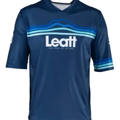Leatt MTB Enduro 3.0 Shirt met 3/4-Mouwen Kinderen - denim