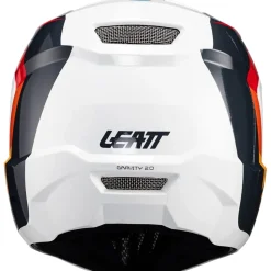 Leatt MTB Gravity 2.0 Helm - wit/rood