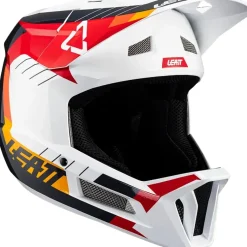 Leatt MTB Gravity 2.0 Helm - wit/rood