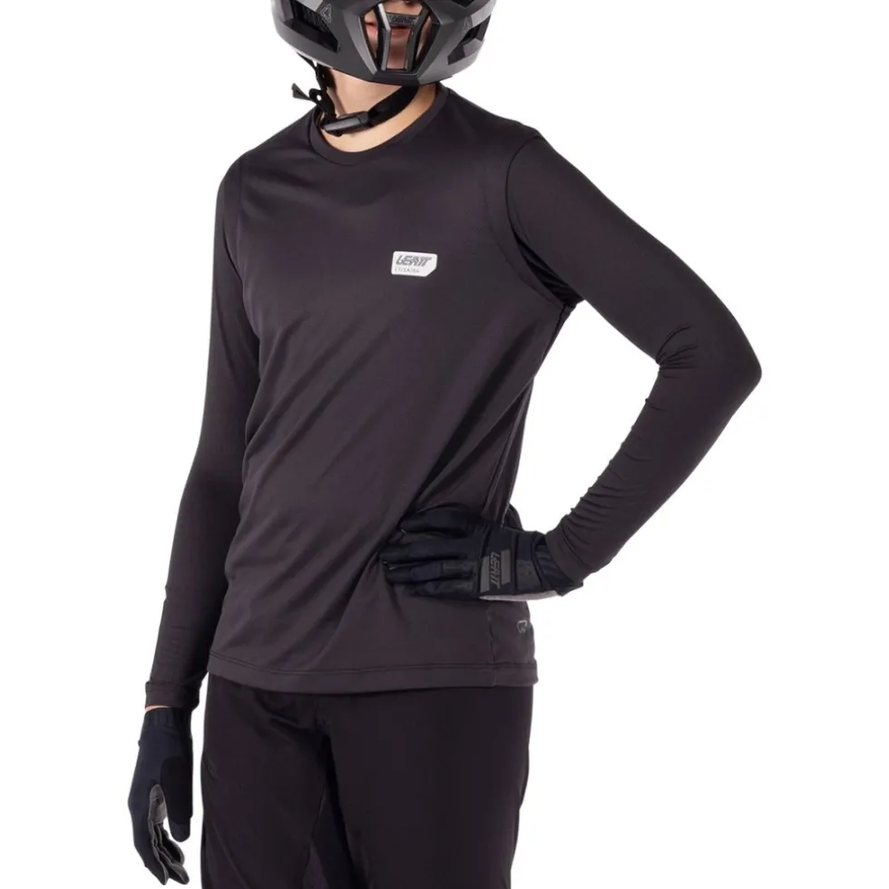 Leatt 1.0 MTB Ride Kit Junior Kinderen - zwart