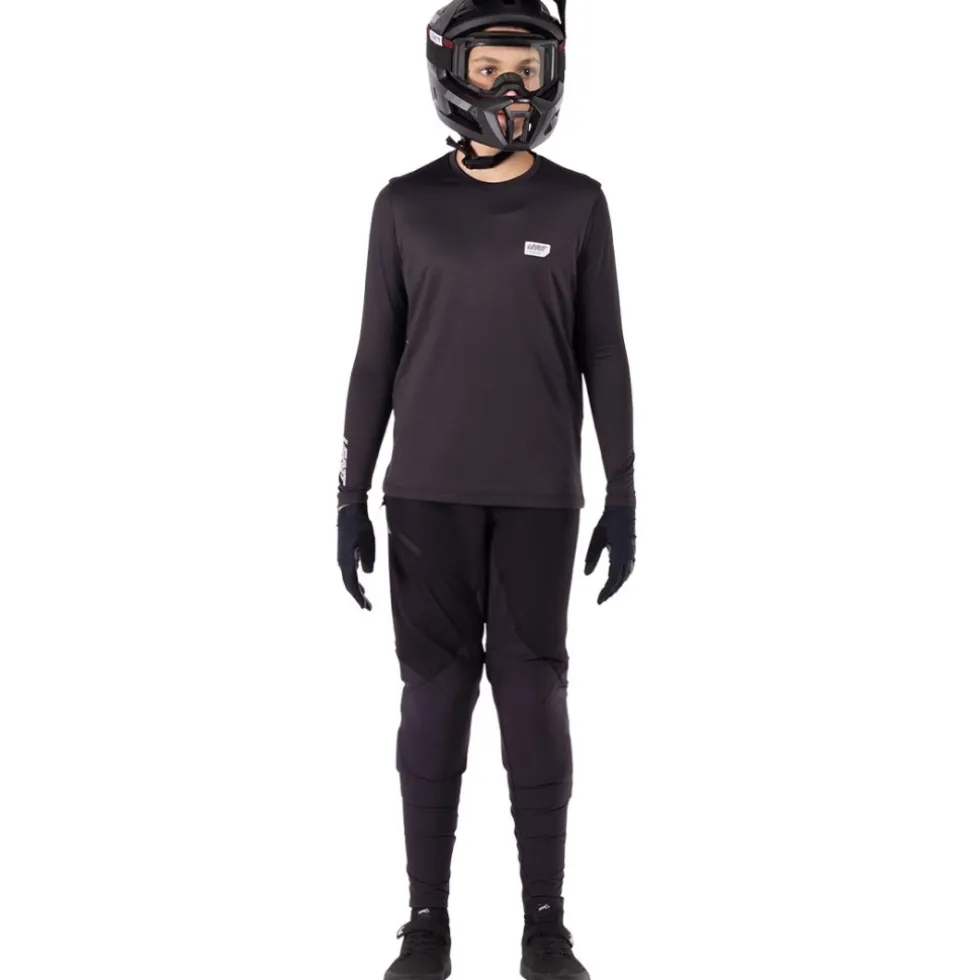 Leatt 1.0 MTB Ride Kit Junior Kinderen - zwart