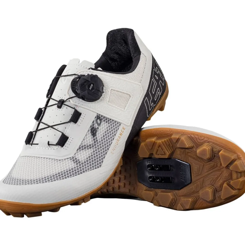 Leatt 6.0 ProClip Endurance Fietschoenen Heren - wit