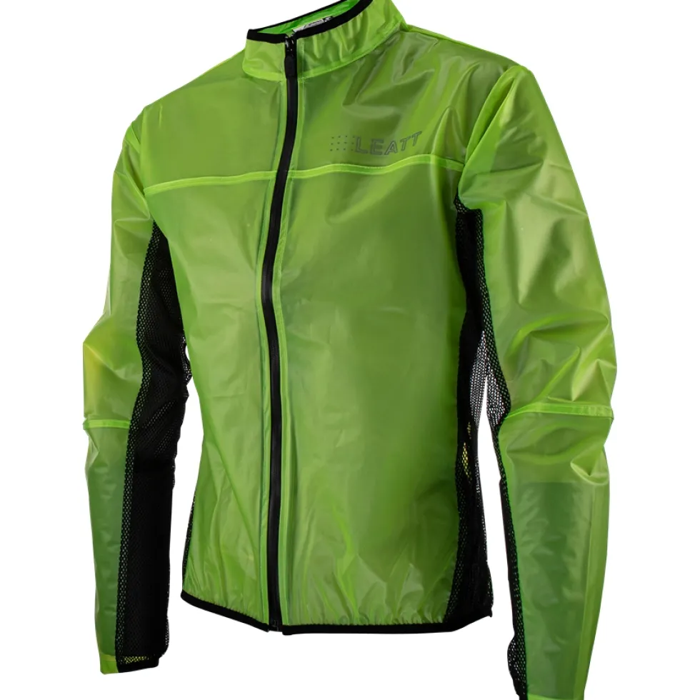 Leatt RaceCover Regenjas Heren - lime