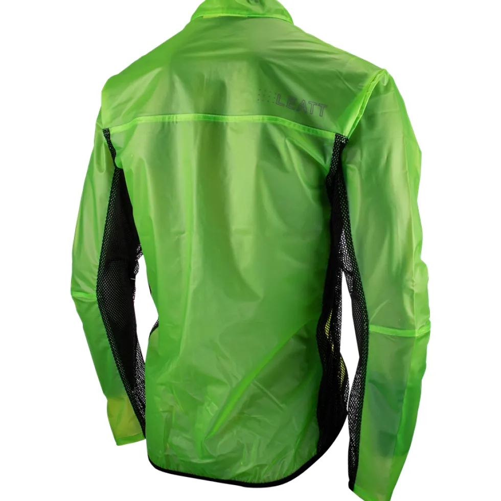 Leatt RaceCover Regenjas Heren - lime
