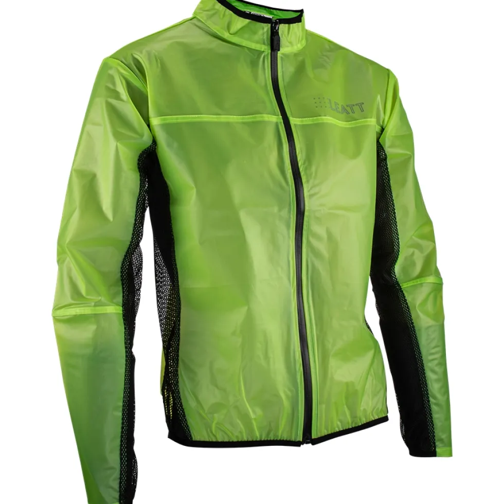 Leatt RaceCover Regenjas Heren - lime