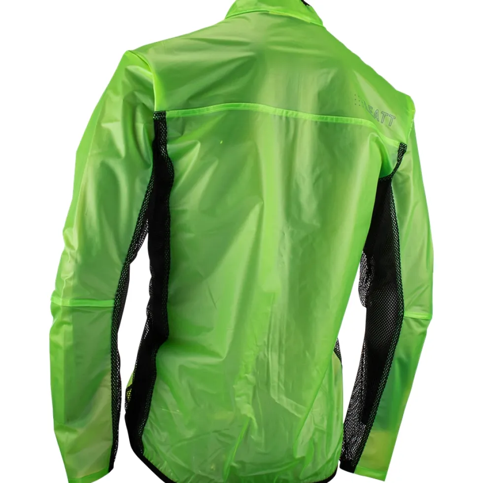 Leatt RaceCover Regenjas Heren - lime