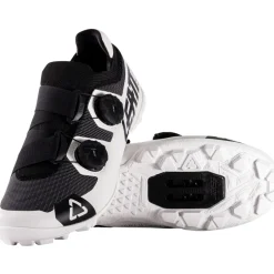 Leatt 8.0 Race ProClip Gravel/XC Schoenen Heren - zwart/wit