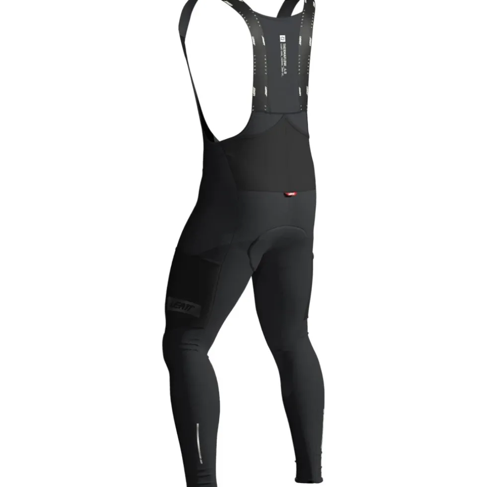 Leatt 4.0 ThermaFlow MTB/Gravel Fietsbroek met bretels Heren - zwart