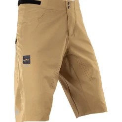 Leatt Trail 3.0 MTB shorts met zeem voor mannen - brass brown